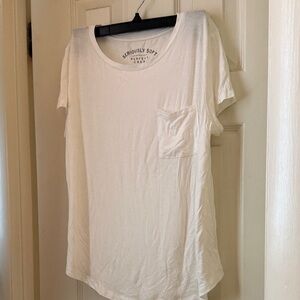 Aeropostale Seriously Soft White Tee